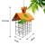Import 2021 Outdoor Garden Decorative Hanging Metal Cage Parrot House Wild Bird Feeder from China