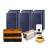 Import 2021 Yifan 5KW 10KW photovoltaic solar panel complete system 5000W solar system roof installation kit with battery from China