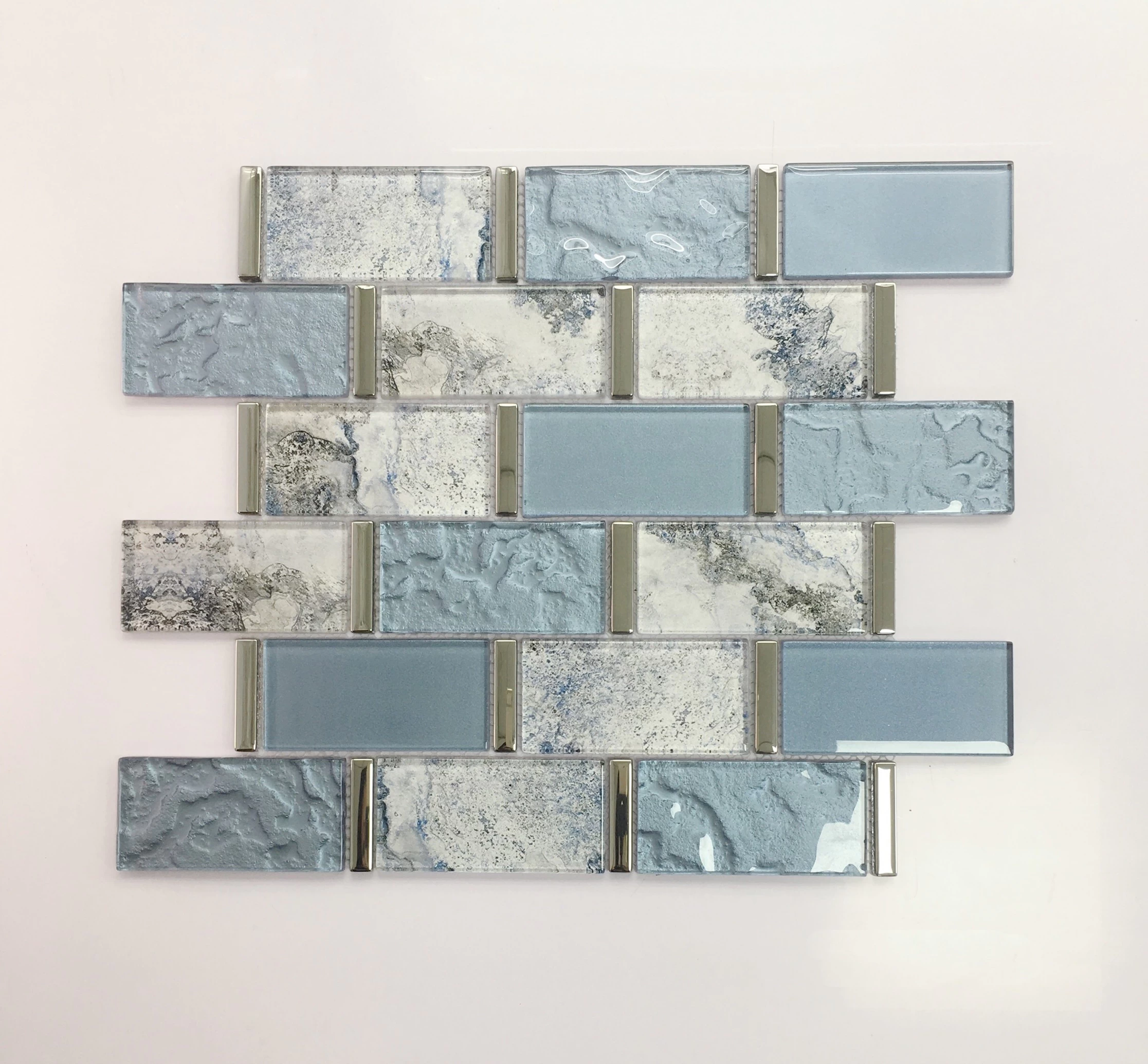 2022 High quality crystal glass mosaic tiles for wall
