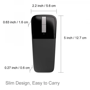 2.4Ghz Foldable Wireless Mouse Folding Computer Gaming Mouse