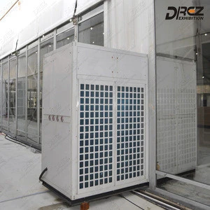 25 ton air cooled packaged portable air conditioning system for event marquee tents