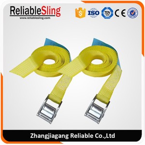 25mm/50mm width lashing strap with cam buckle or ratchet buckle