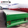 3 axle flatbed container transport semi trailer