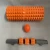 Import 3 in 1 high density customized logo grid yoga foam roller kit with massage from China