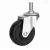 Import 3 Inch Caster Wheel 1 Inch 30Mm Rubber Swivel Thread Heavy Duty Plates 1Inch Flat from China
