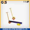 3 points machinery moving tools steel wheel A+B Series Combination Cargo Trolley