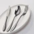Import 304 Stainless steel Gold Flatware Tableware Knife Spoon Fork Cutlery Set from China