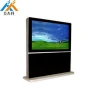 32 inch floor stand flat screen ad display, wall mount lg lcd tv,  lcd videowalls outdoor public