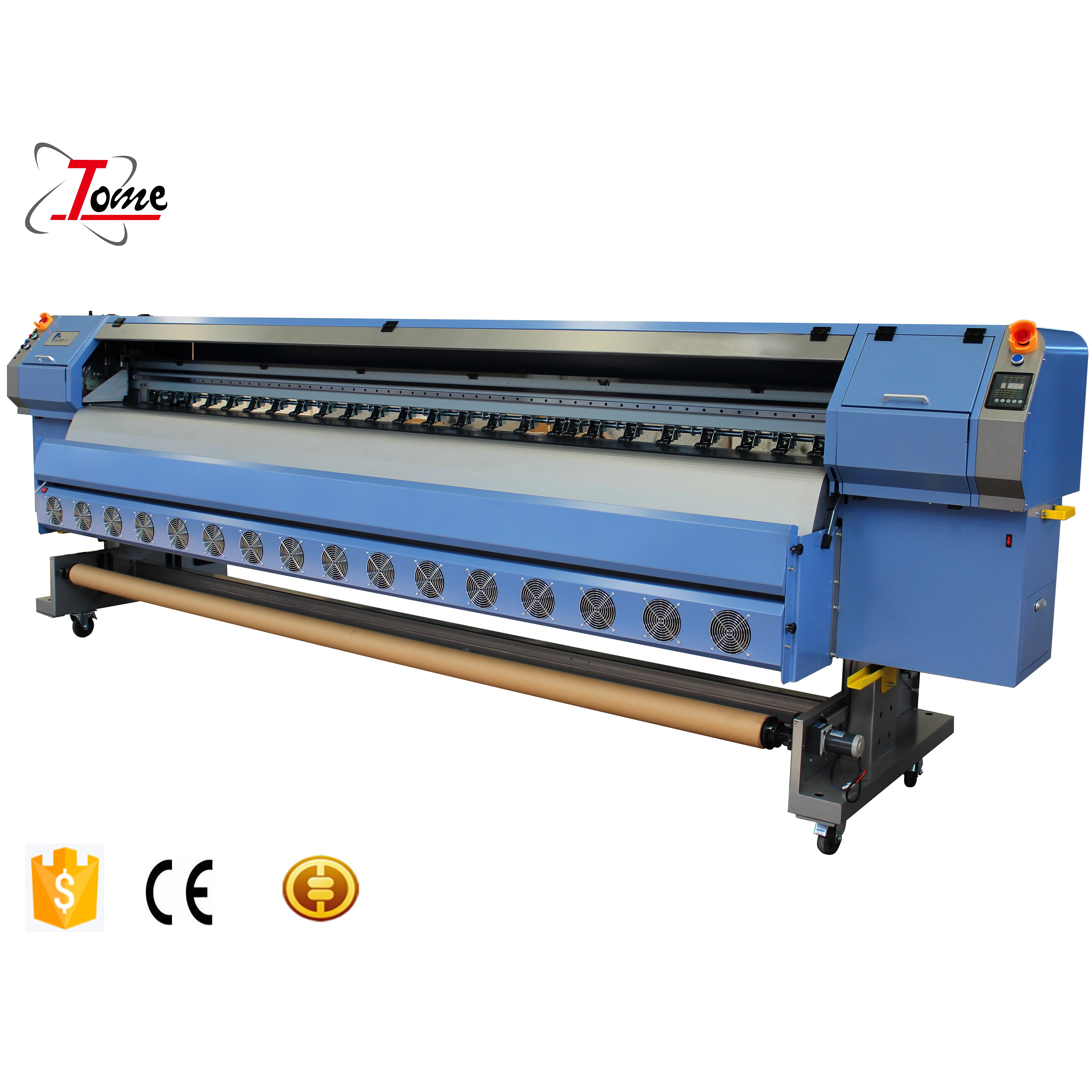 3.2m allwin konica 512i solvent printer for flex banner price in guangzhou China