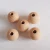 Import 35mm beech wood beads round wood bead for DIY crafting from China