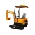 Import 360 Degree Rotating Crawler 1 Ton Mini Excavator For Garden from China