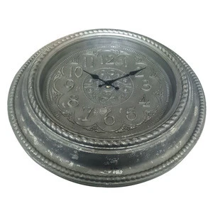 3D dial large round wall clock zhangzhou reloj wall clock