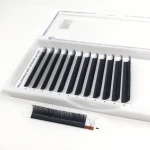 3d eyelash extensions lashview knot free flare eyelash d curl lash extensions eyelashes individual extension