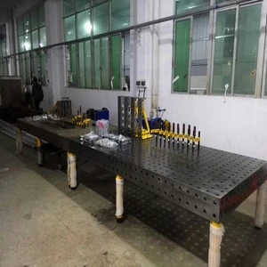 3D welding table 1x1 1.2x2.4 1x2 1.5x3 2x4m have in stock China 3d welding fixture table welding platform
