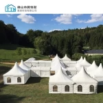 3x3 4x4 5x5 6x6 cheap easy trade show display PVC canopy tent pagoda for sale