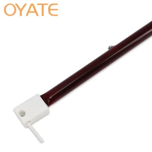 400W 660mm SK15 quartz ruby infrared heating lamps outdoor heater lamp