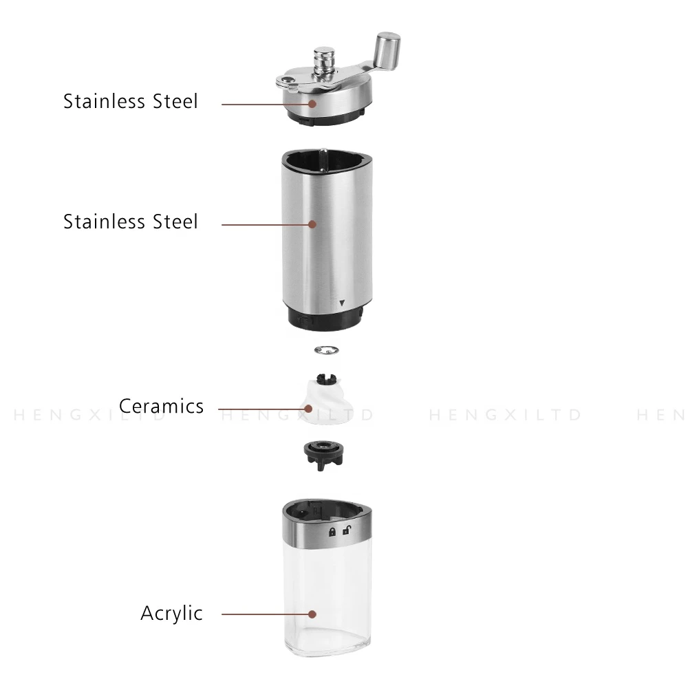 40g Manual Coffee Grinder China Factory Hand Crank Coffee Grinder Hot Sale Coffee Mill Machine