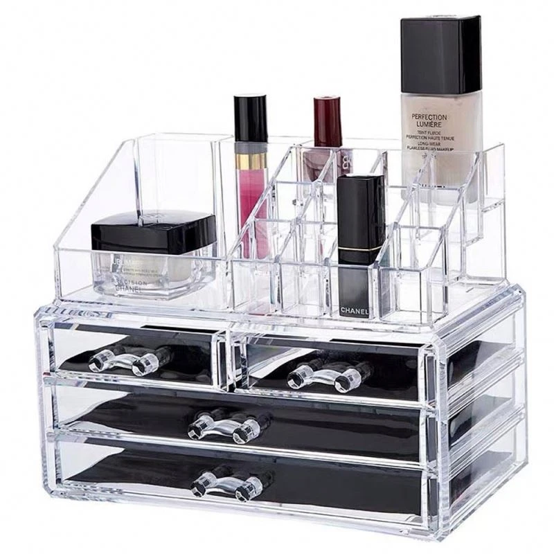 430660  Customized Cosmetic Storage and Organizer for MakeUp Tools  Plastic Organization with drawer for sale