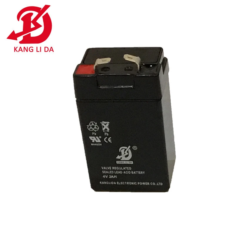 4v 2ah rechargeable lead acid battery for electronic scale