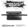 4WD SPOT LIGHT LICENCE NUMBER PLATE LED BAR DRIVING FOG LITE 4X4 LITE CAR MOUNT KIT W/ WIRE HARNESS
