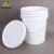 Import 5 gallon chemical plastic pail with rubber seal on lid custom PP plastic packaging pail from New Zealand
