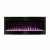 Import 50 inch electric fireplace Black Customized Modern wall fireplace mounted simplex electric fireplace from China