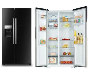 552L New Arrival Low Noise LED Display Stainless Steel French Door Refrigerator With Ice Maker