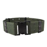 5.5cm wide smart flat plastic buckle nylon belt