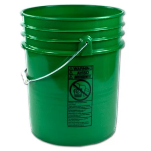 5GAL Plastic Bucket Round plastic pail Paint drum pail
