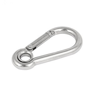 5MM Stainless Steel Metal Snap Hook with thimble ring