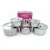 Import 5pcs kitchen ware accessories set stainless steel stock pot keep fresh pot in stock from China