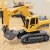 Import 6 Channels RC Excavator Wireless Toys Kids Engineering Vehicle Gift Tractor USB Rechargeable Children Simulation Wear Resistant from China