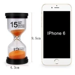 6 Colors Hourglass Sandglass Sand Clock Timer