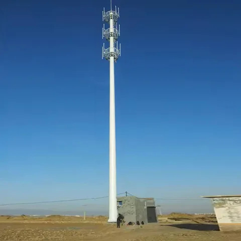 60 Meter Self-Supporting Angle Steel Lattice Tower 4G 5G Communication Tower for Telecommunication Service Providers