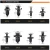 Import 635Pcs Car Push Retainer Clips &amp; Auto Fasteners Assortment from China
