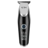 6627 High Quality Professional hair trimmer Low Noise LED Display Cordless Electric Barber Shaver hair trimmer