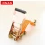 Import 6m 38mm 2T polyester cargo lashing belt  ratchet car  tie down strap with  steel ratchet buckle from China