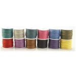 70meters DIY Colorful Waxed Cotton Cord Rope Waxed Thread Cord String Strap Necklace Rope for Jewelry Making 1.0mm