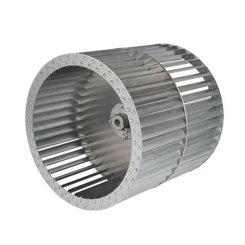 Buy 7/7 200 Diameter Galvanized Steel Multi Blades Impeller Wheel For ...