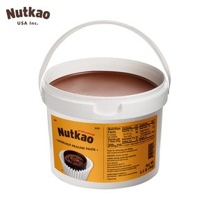 8.40% ptotein BRC/IFS, Kosher certified of product hazelnut praline paste  (NUT 26202) 3.0Kg (6.6Lb) buckets.