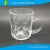 Import 8OZ clear glass mug glass drinking mug for tea or coffee from China