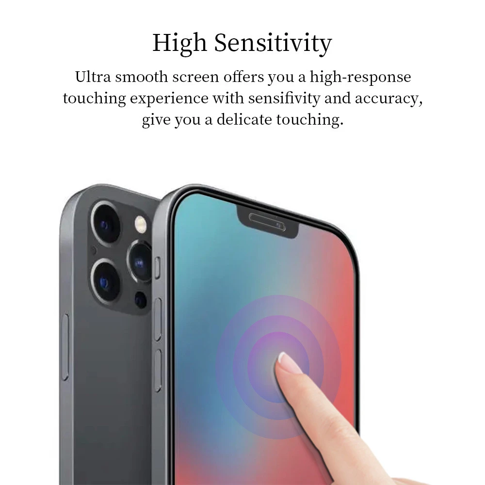 9H mobile screen protector  For iPhone 11 Pro Max 2.5D Anti-shatter Film For iPhone X XS XR