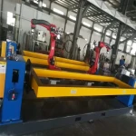 a Specialized Load-Bearing and High-Precision 1-Axis Frame Version Head and Tail Frame Welding Positioner Customized for Industrial Robots