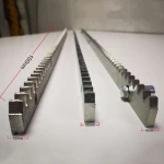 A3 C45 Steel Module 4 Spur Gear Rack for Sliding Gate Door 1005*8*30 ~ 1005 * 30 *30