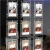 A4 LED light picture frame real estate agent hanging led crystal light box for window display