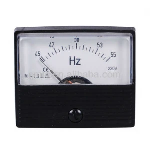 AC Frequency Meter Counter 45-65HZ 100V Measuring Instrument Remote Control
