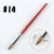 Import Acrylic Nail Brush Crimped Kolinsky Sable UV Nail Art Gel Brush  Flat Red Wood Nail Brush from China