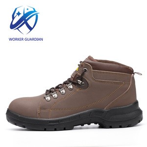 Action Leather Upper Steel Shank Dule PU Outsole Safety Shoes in Egypt