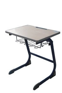 Adjustable desk and chair school furniture