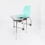 Import Adjustable Desk with Drawer Plywood Top Plastic Chair School Furniture Students Study Table and Chair from China